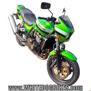 Kawasaki ZRX1200 in green