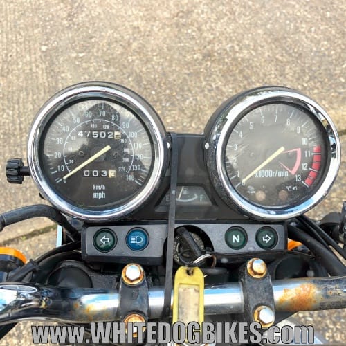 ER500 speedometer