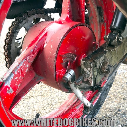 ER500 rear brake