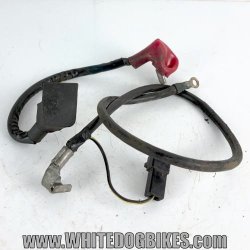 2004 Kawasaki ER5 Battery Leads - 04 ER-5 Batteries Wires