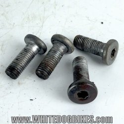 2004 Kawasaki ER5 Footpeg Hanger Bolts -04 ER-5 Peg Bolt -ER500